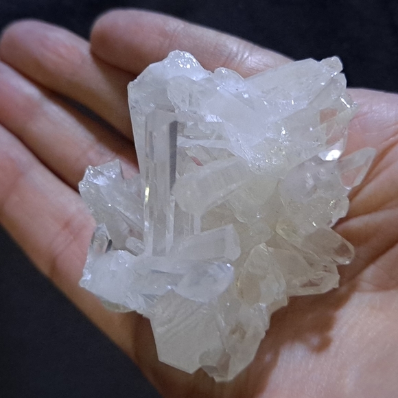 Gem Quartz Crystal Cluster - Picture 4 of 7